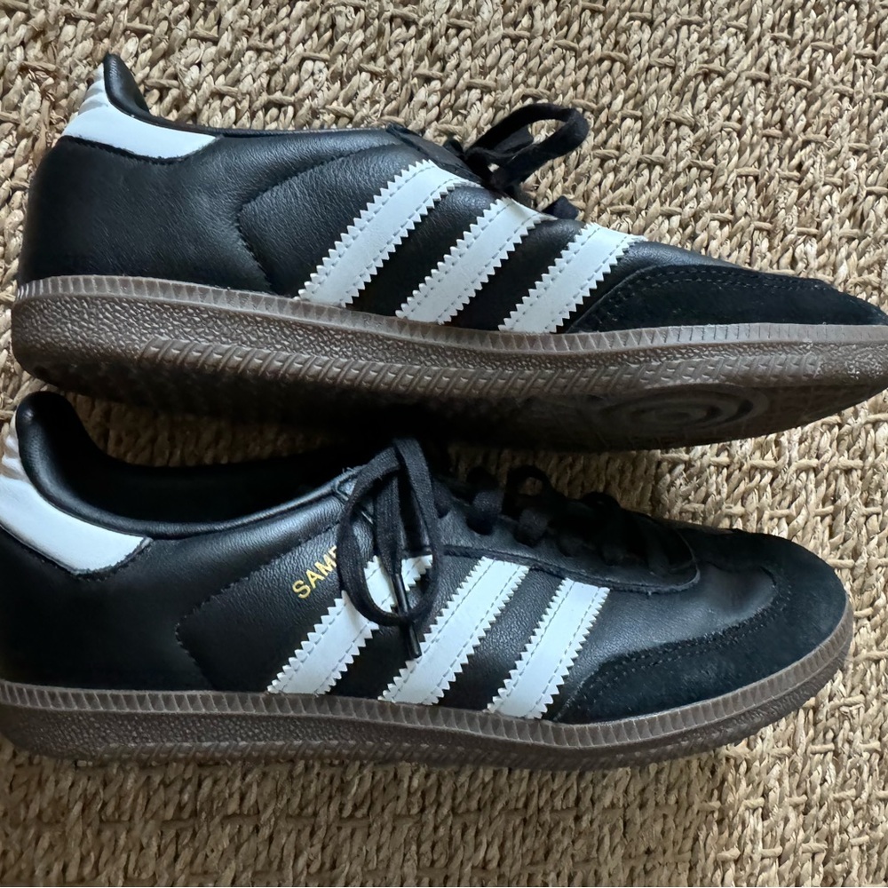 Womens adidas Samba Athletic Shoe - Core Black / Cloud White /